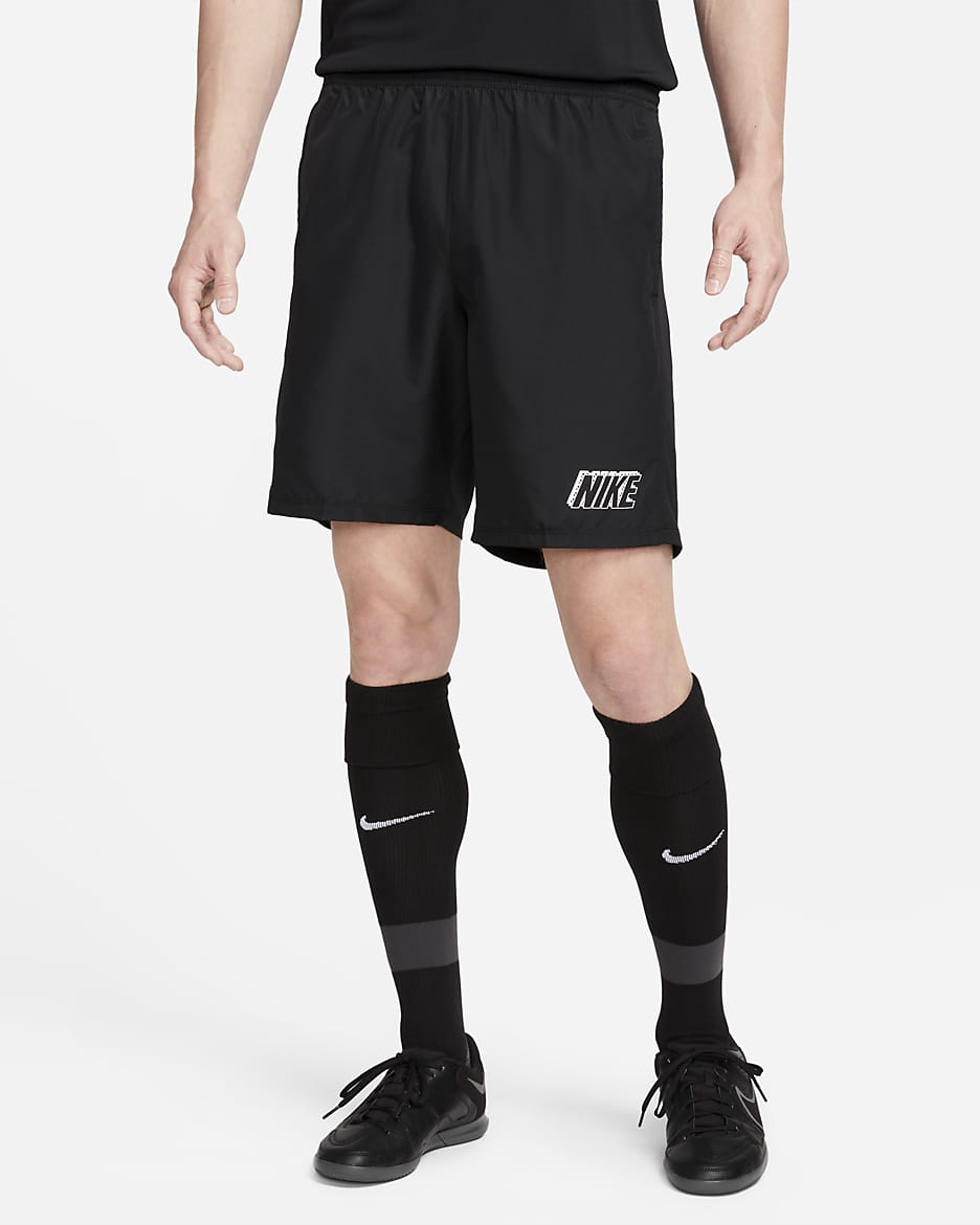 Men's nike fashion white soccer shorts